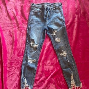 American Eagle super high rise jeggings